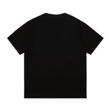 Maglietta CD con logo grafico nero Couture
