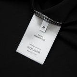 Maglietta CD con logo grafico nero Couture