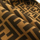 Felpa con cappuccio FND Monogram