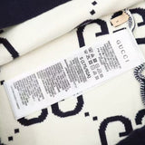 Maglione GG Monogram Knit Navy