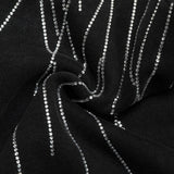 Felpa CHRM HRTS con grafica in strass CH048
