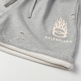 Pantaloncini BLNCG con logo grigio