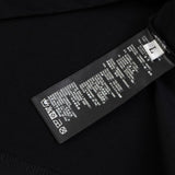 Maglietta CD nera con logo consumato Couture