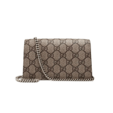 BORSA A SPALLA DIONYSUS GG SUPREME MICRO EBANO