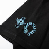 Maglietta CHRM HRTS con logo Triple Cross nera