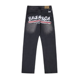 BLNCG Jeans Paris Logo grafico nero