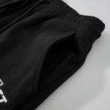 Pantaloncini LV neri con logo bianco