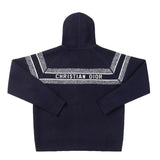 Felpa con cappuccio CD Monogram Knit