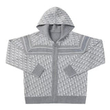 Felpa con cappuccio CD Monogram Knit