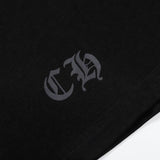 Maglietta CHRM HRTS con logo Triple Cross nera
