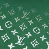 Felpa con cappuccio LV con monogramma verde sfumato