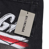 BLNCG Jeans Paris Logo grafico nero
