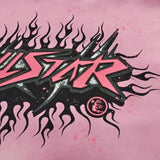 Felpa con cappuccio HLSTR Brainwashed Without Brain Rosa