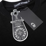 Maglietta CHRM HRTS con logo Triple Cross nera