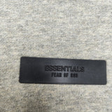 Felpa con cappuccio ESNTL Fear of God Grigio nebbia