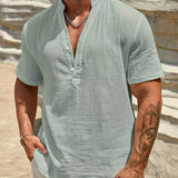 Teo™ | Camicia da Uomo Classica in Cotone Puro