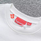 Felpa SPRM Logo Kanji Bianca