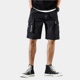 Pantaloni Cargo Estivi Confortevoli per Uomini con Tasche Funzionali