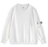 FELPA CON CAPPUCCIO CP – BIANCA