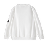 FELPA CON CAPPUCCIO CP – BIANCA