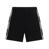 Pantaloncini Prd con logo a righe PKADA