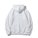 Felpa con cappuccio SPRM Box Logo bianca
