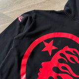 Felpa con cappuccio HLSTR Sport Logo nera