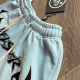 Pantaloncini HLSTR blu cielo
