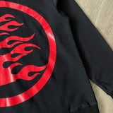 Felpa con cappuccio HLSTR Sport Logo nera