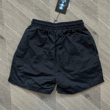 Pantaloncini sportivi in nylon cerato HLSTR neri