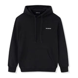 Felpa con cappuccio BLNCG Classic Logo nera BL008
