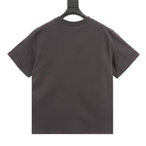 Maglietta BLNCG con logo BB e vernice spray nera