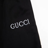 Pantaloncini GG con logo a righe neri