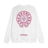 Felpa CHRM HRTS Rosa Ferro di Cavallo Bianco CH005