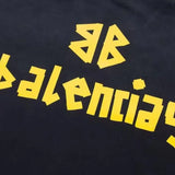 Felpa con cappuccio BLNCG BB Distressed Logo Nero BL063