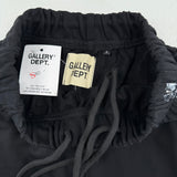 Pantaloni GLRY DPT neri con schizzi di vernice GD001