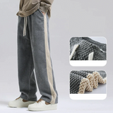 Pantaloni Jogger in Velluto a coste a Waffle