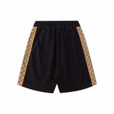Pantaloncini GG Monogram Stripe Nero