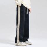 Pantaloni Jogger in Velluto a coste a Waffle