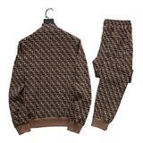FND Set Tuta Monogramma Beige