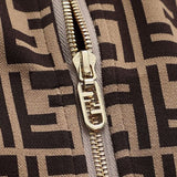 FND Set Tuta Monogramma Beige