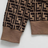FND Set Tuta Monogramma Beige