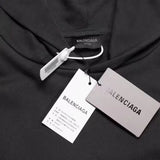 Felpa con cappuccio BLNCG nera e rossa con logo BL065