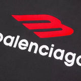 Felpa con cappuccio BLNCG nera e rossa con logo BL065
