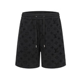 Pantaloncini LV Monogram neri