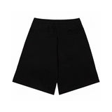 Pantaloncini GG con stampa logo nero