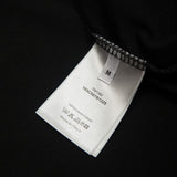 Maglietta CD con monogramma in rilievo blu navy