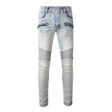 JEANS – ZIP GRIGIA