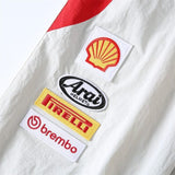 Pantaloni SPRM Racing bianchi