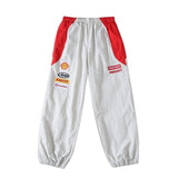 Pantaloni SPRM Racing bianchi
